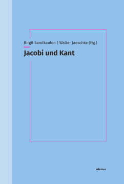 Jacobi und Kant Jacobi und Kant