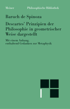 Descartes’ Prinzipien der Philosophie Descartes’ Prinzipien der Philosophie