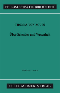 Über Seiendes und Wesenheit