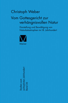 Vom Gottesgericht zur verhängnisvollen Natur Vom Gottesgericht zur verhängnisvollen Natur