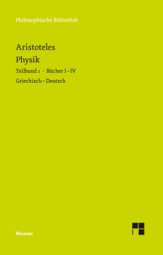 Physik. Teilband 1: Bücher I bis IV Physik. Teilband 1: Bücher I bis IV