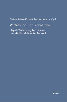 Verfassung und Revolution Verfassung und Revolution