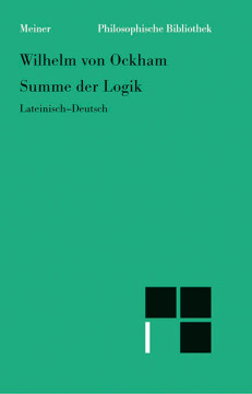 Summe der Logik / Summa logica Summe der Logik / Summa logica