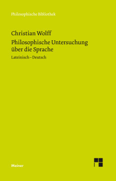 Philosophische Untersuchung über die Sprache Philosophische Untersuchung über die Sprache