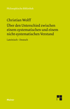 Über den Unterschied zwischen dem systematischen und dem nicht-systematischen Verstand Über den Unterschied zwischen dem systematischen und dem nicht-systematischen Verstand