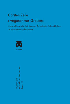 »Angenehmes Grauen« »Angenehmes Grauen«