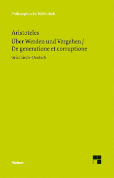 Über Werden und Vergehen Über Werden und Vergehen
