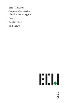 Kants Leben und Lehre Kants Leben und Lehre