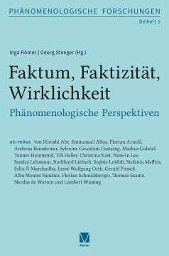 Faktum, Faktizität, Wirklichkeit Faktum, Faktizität, Wirklichkeit