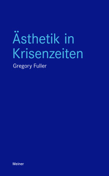 Ästhetik in Krisenzeiten Ästhetik in Krisenzeiten