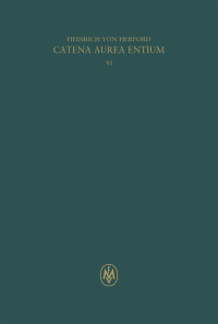 Catena aurea entium, Buch VI