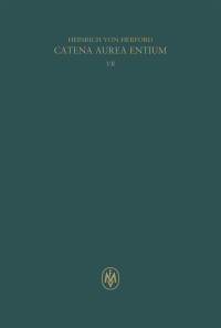 Catena aurea entium, Buch VII