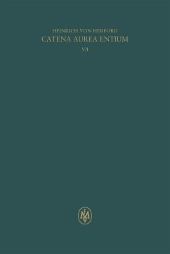 Catena aurea entium, Buch VII Catena aurea entium, Buch VII