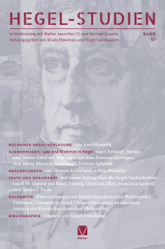 Hegel-Studien, Bd. 57 Hegel-Studien, Bd. 57
