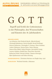Aufklärung, Bd. 36: Gott
