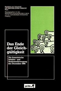 Das Ende der Gleichgültigkeit