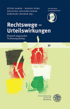 Rechtswege – Urteilswirkungen Rechtswege – Urteilswirkungen
