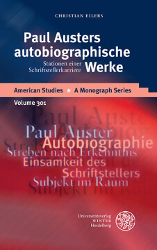 Paul Austers autobiographische Werke Paul Austers autobiographische Werke