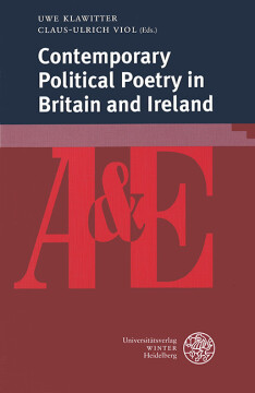 Contemporary Political Poetry in Britain and Ireland Contemporary Political Poetry in Britain and Ireland
