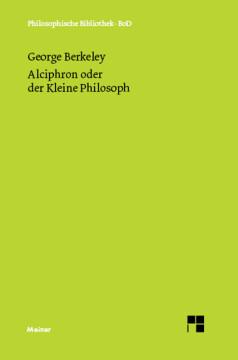 Alciphron oder der Kleine Philosoph Alciphron oder der Kleine Philosoph
