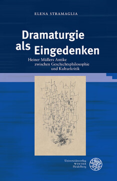 Dramaturgie als Eingedenken Dramaturgie als Eingedenken