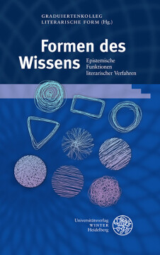 Formen des Wissens Formen des Wissens
