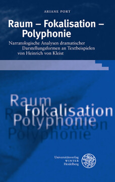 Raum – Fokalisation – Polyphonie Raum – Fokalisation – Polyphonie