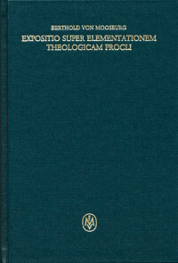 Expositio super elementationem theologicam Procli