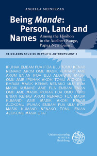 Being ‘Mande’: Person, Land and Names