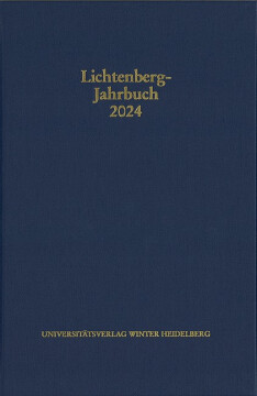 Lichtenberg-Jahrbuch 2024 Lichtenberg-Jahrbuch 2024