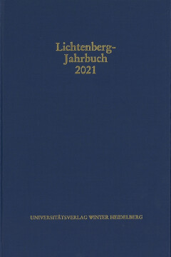 Lichtenberg-Jahrbuch 2021 Lichtenberg-Jahrbuch 2021