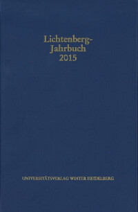 Lichtenberg-Jahrbuch 2015