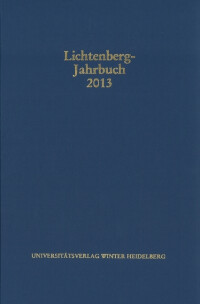 Lichtenberg-Jahrbuch 2013
