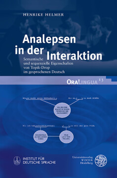 Analepsen in der Interaktion Analepsen in der Interaktion