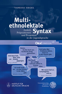 Multiethnolektale Syntax Multiethnolektale Syntax