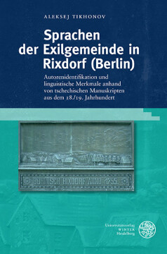 Sprachen der Exilgemeinde in Rixdorf (Berlin) Sprachen der Exilgemeinde in Rixdorf (Berlin)