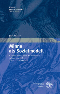 Minne als Sozialmodell Minne als Sozialmodell