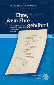 Ehre, wem Ehre gebührt! Ehre, wem Ehre gebührt!