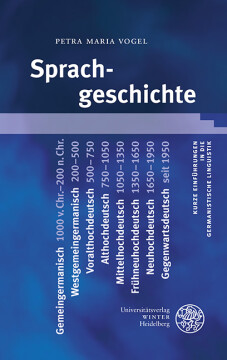 Sprachgeschichte Sprachgeschichte