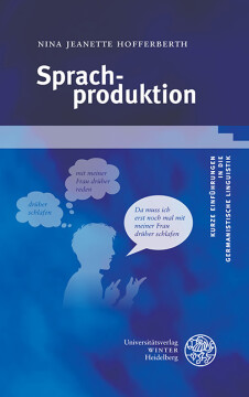 Sprachproduktion Sprachproduktion