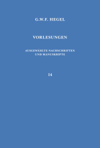 Vorlesungen über die Philosophie des Rechts