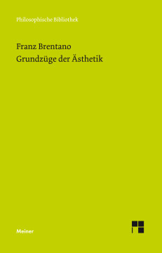 Grundzüge der Ästhetik Grundzüge der Ästhetik