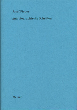 Autobiographische Schriften Autobiographische Schriften