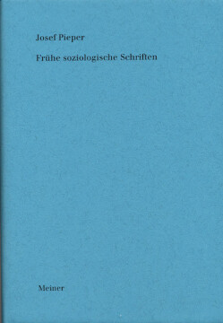 Frühe soziologische Schriften Frühe soziologische Schriften