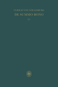 De summo bono. Liber I