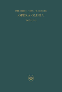 Opera omnia, Tomus II. Schriften zur Metaphysik und Theologie
