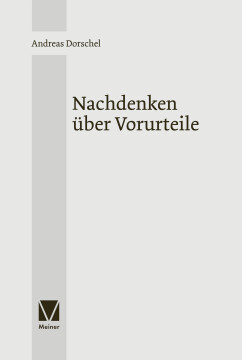 Nachdenken über Vorurteile Nachdenken über Vorurteile