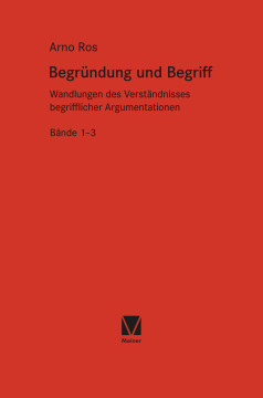 Begründung und Begriff Begründung und Begriff