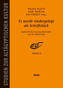 Es werde niedergelegt als Schriftstück. Festschrift für Hartwig Altenmüller Es werde niedergelegt als Schriftstück. Festschrift für Hartwig Altenmüller