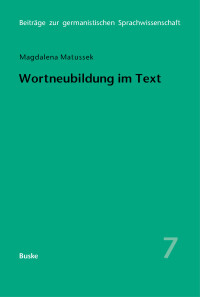 Wortneubildung im Text